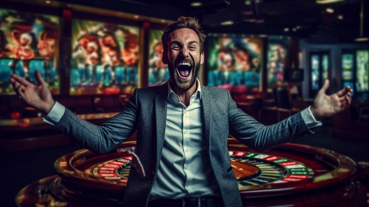 Dasbor permainan multi-kategori dengan live dealer dan sepak bola